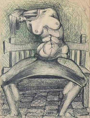Study for a sculpture